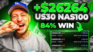 EASY US30 amp NASDAQ Day Trading Strategy DOMINATE INDICES [upl. by Nosrak807]