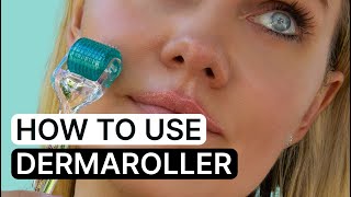 DERMAROLLER 101 FOR BEGINNERS  HOW TO USE DERMAROLLER AT HOME [upl. by Notfilc]