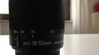 Canon EFS 1855mm EW63C [upl. by Adlihtam]