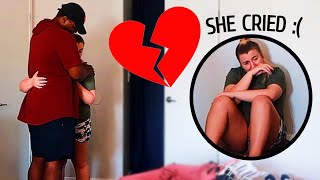 BREAK UP PRANK ON GIRLFRIEND EMOTIONAL [upl. by Brighton]