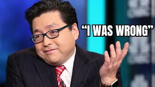 Tom lee says quotI Was Wrong About Stocksquot  CAPITULATION ACHIEVED [upl. by Freytag]