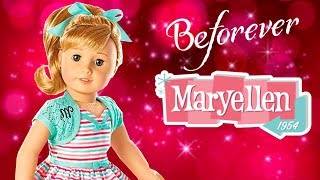 Maryellen Larkin REVIEW  American Girl Beforever Doll [upl. by Esirrehc]