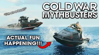 Black Ops Cold War Mythbusters  Vol Fun [upl. by Ahsilet]