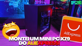 MONTEI UM MINI PC XEON X79 2650V2  GTX 1070 8GB QUE RODA TODOS OS JOGOS ATUAIS [upl. by Mastat]