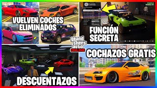 Vuelven COCHES ELIMINADOS TRIPLE DINERO FUNCION SECRETA de ESTE COCHE DESC EPICOS GTA Online [upl. by Camus]