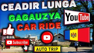 Car Trip Around The City Of CEADIR LUNGA Gagauzia Republica Moldova Car Ride 4K 520 CEADIR LUNGA [upl. by Litta]