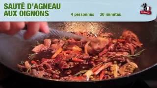 Sauté dAgneau aux Ognons [upl. by Enileqcaj]