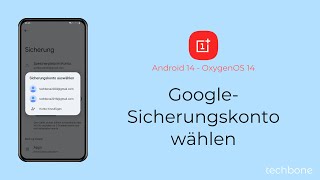 GoogleSicherungskonto wählen  OnePlus Android 14  OxygenOS 14 [upl. by Brodsky491]