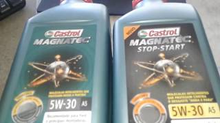 castrol magnatec 5w30 X castrol magnatec stopstart 5w30MOTOTAL 02 JUN 2017 [upl. by Shank]