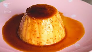 Flan de Huevo Perfecto Tradicional  Rápido Fácil y Sólo 3 Ingredientes [upl. by Cann]