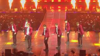 170506 BTS Wings Tour in Manila  Fire FANCAM [upl. by Atilal]