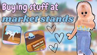 Checking Out MARKET STANDS  Buying Stuff  Ep 10  Wild Horse Islands [upl. by Eyssej]