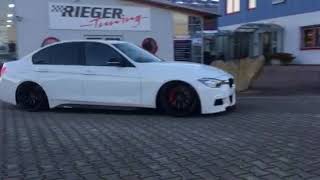 Rieger BMW 3er F30 Friedrich Anlage Sound [upl. by Azile654]