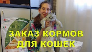 ЗАКАЗ КОРМОВ ДЛЯ КОШЕК  ОБЗОР НА КОШАЧИЙ КОРМ [upl. by Noiram]