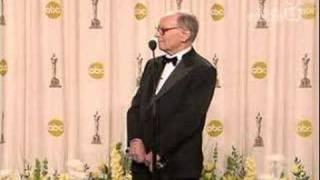 Ennio Morricone talk about Celine in Press after 79th Oscars [upl. by Krein]