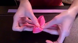 HOW TO Make a Double Loop Bow Tutorial by Just Add A Bow [upl. by Asquith376]