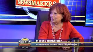 Nevada Newsmakers  Sep 13 2024  Marsha Berkbigler Candidate for Washoe County Commission [upl. by Napier]