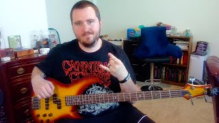 The Decapitation of Cattle by Cattle Decapitation Bass Cover [upl. by Marcell]