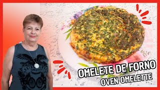 OMELETE DE FORNO  VOCÊ SÓ VAI QUERER COMER ESSA DELICIA  Oven Omelette [upl. by Donnamarie743]