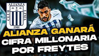 ¡ÚLTIMO MINUTO Alianza Lima ganará CIFRA MILLONARIA por la Venta de Juan Pablo Freytes [upl. by Ailhad]