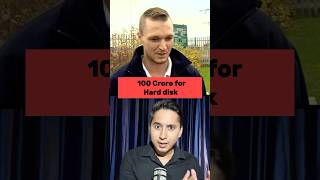 100 Crore Hard Disk 😱 shorts ytshortsindia bitcoin [upl. by Hussar]