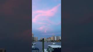 Hallandale Beach beautiful sunset view [upl. by Zicarelli]