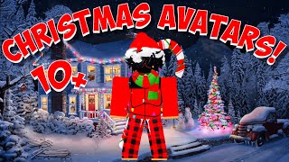 10 Roblox Christmas Avatar Ideas [upl. by Aratahc360]