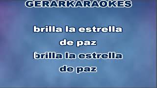 Noche de paz Coro  Andrea Bocelli  Karaoke [upl. by Mendive]