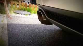 Audi A3 8p 20tdi custom exhaust [upl. by Ahsika387]