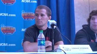 Stieber Cox Dieringer Ness Telford NCAA Athlete Press Conference [upl. by Iver]