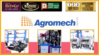 Hotel Kitchen Equipment Manufacturers  Agromech  India HoReCa Expo 2023  Hybiz Now [upl. by Rogergcam]