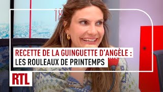 Les recettes de la guinguette dAngèle  les rouleaux de printemps [upl. by Erehc127]