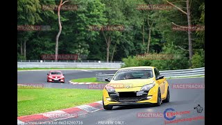 Nürburgring Nordschleife TF Mégane 3 RS Cup X2 Clio rs Touristenfahrten 31 08 2023 [upl. by Monk]