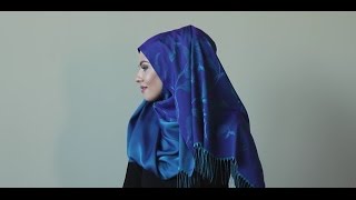 Tesettüre Uygun Şal Bağlama Modelleri Nasıl Yapılır Shawl Tutorial [upl. by Carmena]