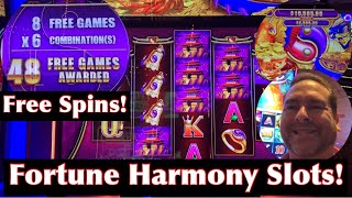 48 Free Spins on Fortune Harmony  Phoenix and Dragon Slot Machine [upl. by Egdamlat865]