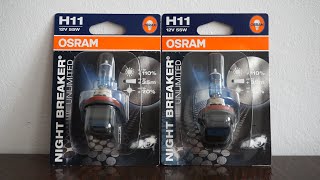 OSRAM Night Breaker Unlimited H11 [upl. by Leasa]