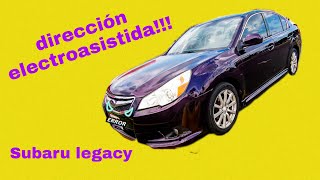 Diagnóstico y reparación de dirección electroasistida Subaru legacyoutback 2010 parte 1 escaneo [upl. by Ilac]