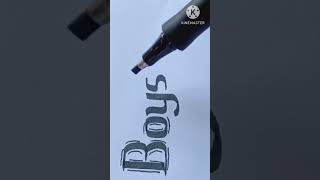 Improve your handwriting tips writing tips boysyoutubeshortscalligraphy pen 30 [upl. by Durante]