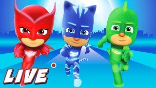 🔴 LIVE PJ Masks Official Season 1  Save The Day [upl. by Adyan461]