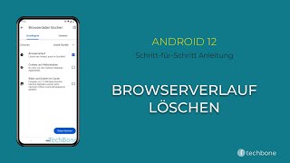 Browserverlauf löschen Android 12 [upl. by Arbmahs]