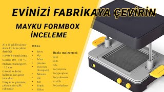 Evinizi Fabrikaya Çevirin Mayku formbox inceleme [upl. by Oizirbaf]