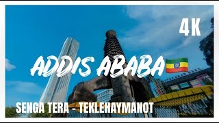 ሰንጋ ተራ  ተክለሀይማኖት Addis Ababa 4K አዲስ አበባ 🇪🇹 addisababa ​ addisababa ethiopia [upl. by Aylatan]