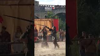 Besalú Medieval 🛡⚔️ 2024 medieval medievalcastle shortvideo [upl. by Keele]