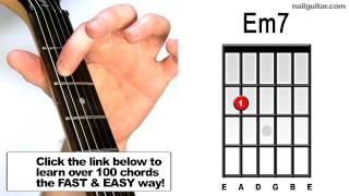 Em7  Beginner Guitar [upl. by Sloane]