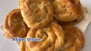 Herkes onu fırından aldığımı sanıyordu Bu hamur işi harika 🔝 Harika börek tarifi [upl. by Adnarahs]