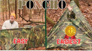 Finally The 2 BEST Poncho Shelters in under 5 Minutes [upl. by Anoerb7]