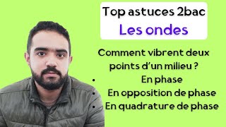 Top astuces 2BAC  Mouvement de 2 points  En phase Opposition et quadrature de phase [upl. by Noffets]