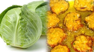 মচমচে বাঁধাকফির পাকোড়া। Badhakopi Pakora। crispy bada kopi pakora recipe [upl. by Langsdon218]