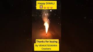 Happy Diwali to all Thanks for all customers By VENKATESWARA crackers K V Kuppam Vellore [upl. by Eseryt610]