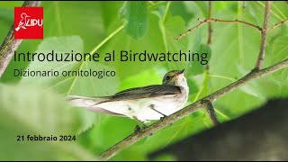 Corso Birdwatching Bergamo  21022024 [upl. by Hamehseer553]